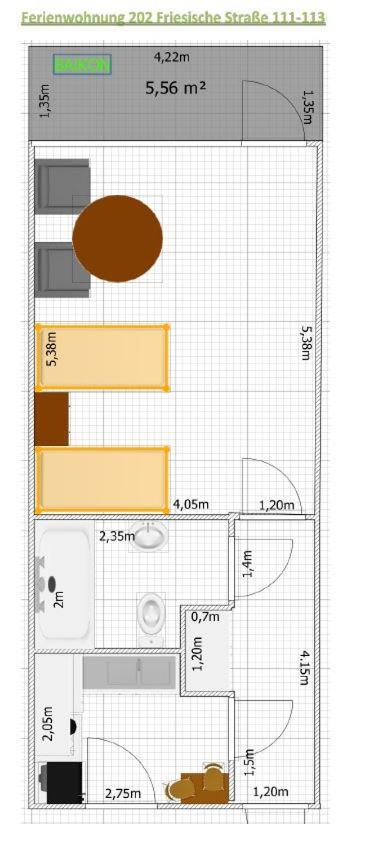 Haus Weitblick Emil Apartment Flensburg Luaran gambar